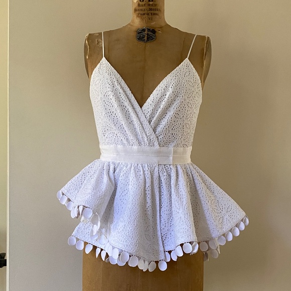 Silvia Tcherassi Liela CottonTop Sz M - Picture 12 of 12